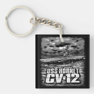 Aircraft carrier Hornet Key Ring