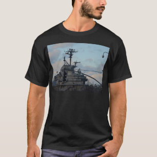 Aircraft Carrier In New York T-Shirt