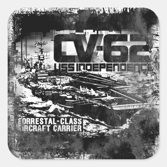 Aircraft carrier Independence Sticker (Front)