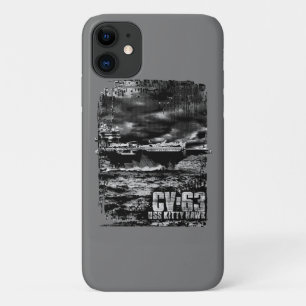 Aircraft carrier Kitty Hawk iPhone 11 Case