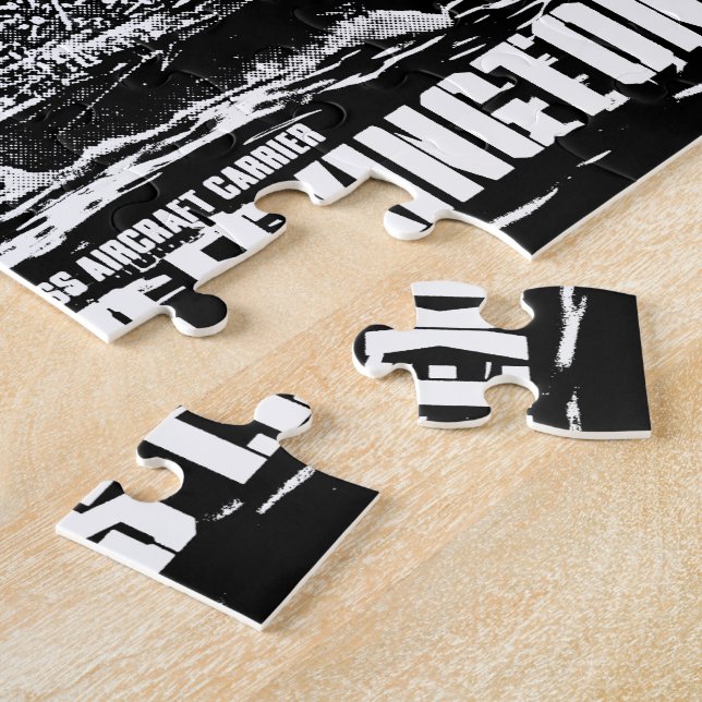 Aircraft carrier Lexington Fuji puzzle (Side)