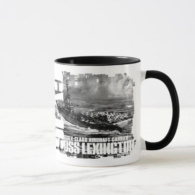 Aircraft carrier Lexington Mug (Right)