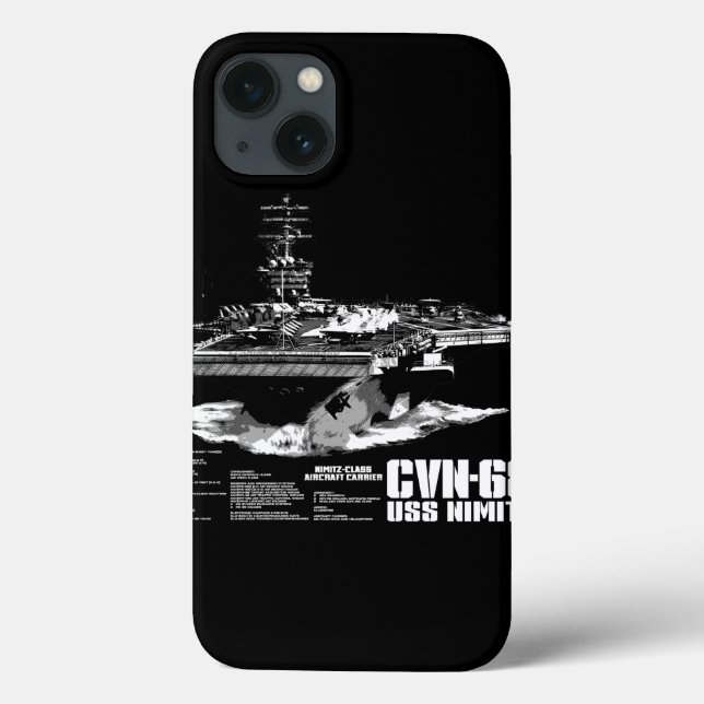 Aircraft carrier Nimitz Casemate case (Back)