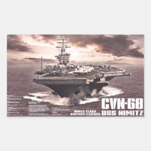 Aircraft carrier Nimitz Sticker