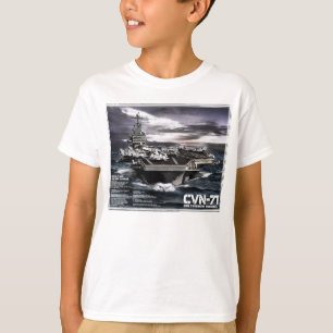 Aircraft carrier Theodore Roosevelt Tee Shirt