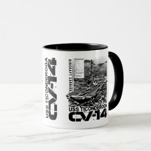 Aircraft carrier Ticonderoga Mug