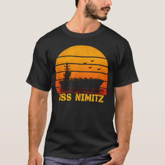 Aircraft Carrier Uss Nimitz Veterans Day Sailor T-Shirt