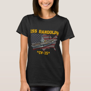 Aircraft Carrier Uss Randolph Cv-15 Veterans Day F T-Shirt