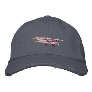 Aircraft Classic Cessna Custom Embroidered Embroidered Hat