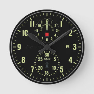 Aircraft clock