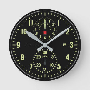 Aircraft clock