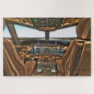 Aircraft Cockpit Jigsaw Puzzle