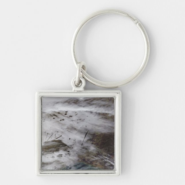 Aircraft dissipation trails key ring (Front)