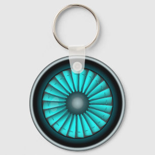 Aircraft engine. key ring