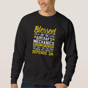 Aircraft Engineer Plane Mechanic Technician Sweatshirt