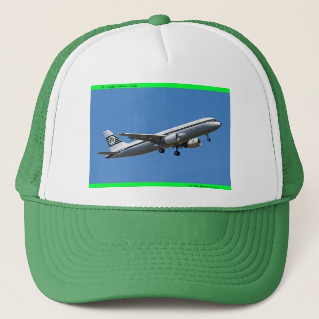 Aircraft Images for trucker hat (Front)