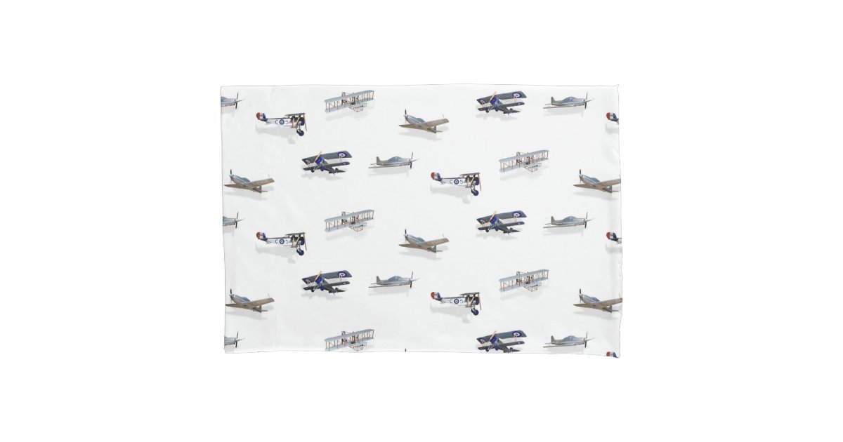 Aircraft in Flight Pillowcase Zazzle