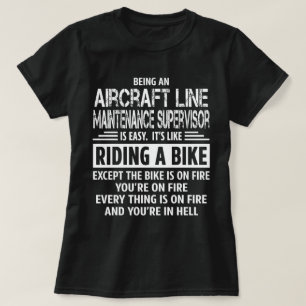 Aircraft Line Maintenance Supervisor T-Shirt