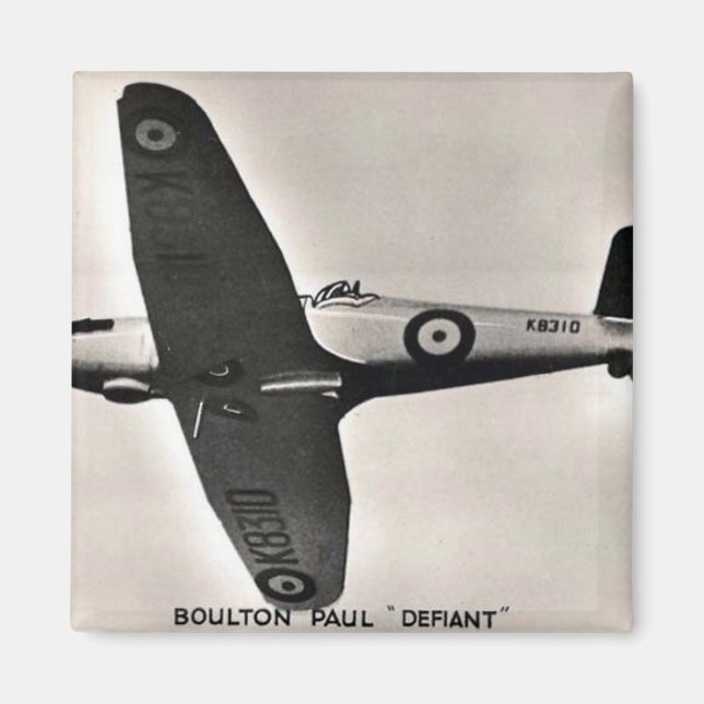 Aircraft Magnet - Boulton Paul Defiant (Front)