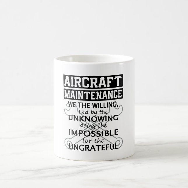 Aircraft Maintenance Coffee Mug (Center)