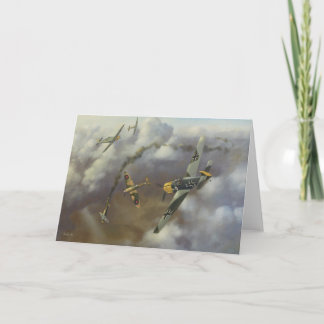 Aircraft - Me 109 Greetings Card