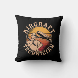 Aircraft Mechanic Aircraft Technician Aviation Cushion