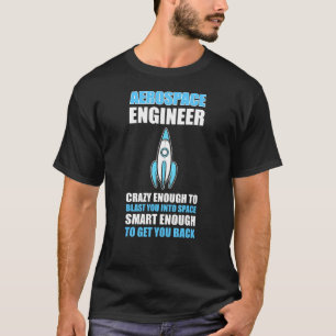 Aircraft Mechanic And Engineering Aerospace Engine T-Shirt