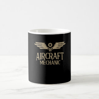 Aircraft Mechanic Aviation Aeroplane Maintenance Coffee Mug