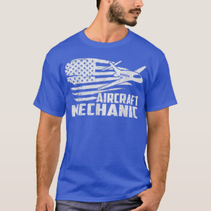 Aircraft Mechanic Aviation Aeroplane Maintenance T-Shirt
