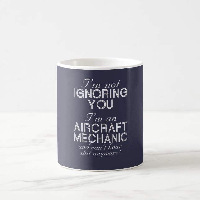 Aircraft Mechanic Coffee Mug (Center)