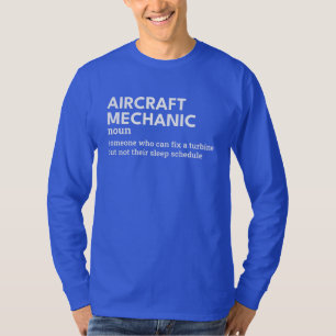Aircraft Mechanic Definition – Jet Engine Expert T-Shirt