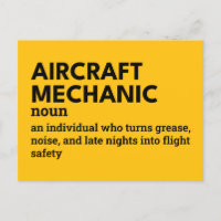 Aircraft Mechanic – Definition with Humour