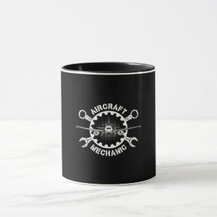 Aircraft Mechanic Plane Aviation Love Aeroplanes Mug