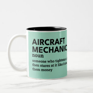 Aircraft Mechanic – Witty Definition Mug