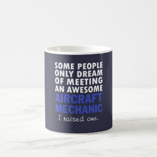 AIRCRAFT MECHANIC'S DAD COFFEE MUG