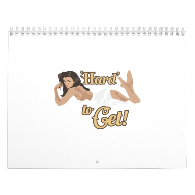 Aircraft Nose Art Hard To Get Gift Idea Calendar (Cover)