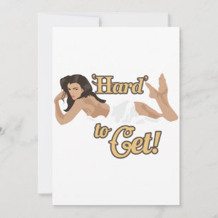Aircraft Nose Art Hard To Get Gift Idea Save The Date