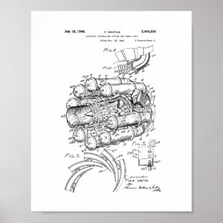 Aircraft Propulsion System And Power Unit Patent Poster
