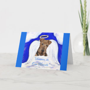 Airedale Angel Card