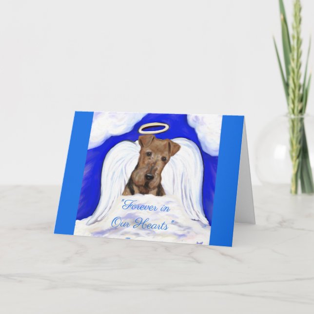 Airedale Angel Card (Front)