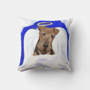 AIREDALE ANGEL CUSHION