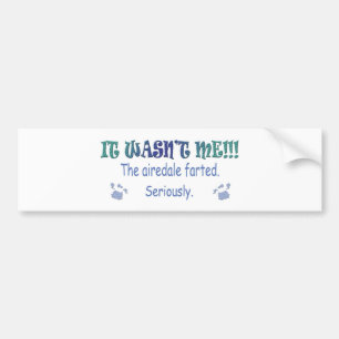 Airedale Bumper Sticker
