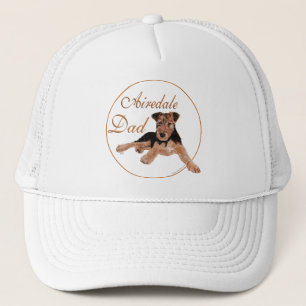 Airedale Dad Trucker Hat