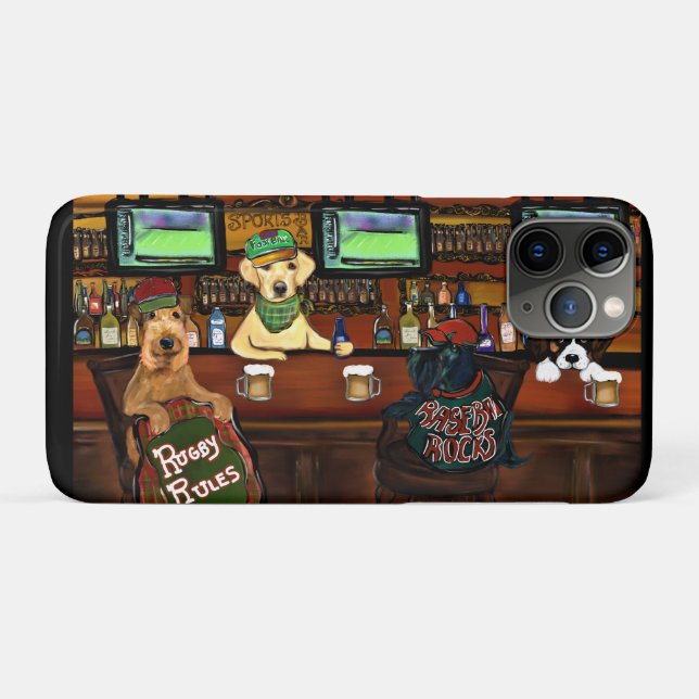  AIREDALE & FRIENDS Poster Case-Mate iPhone Case (Back (Horizontal))