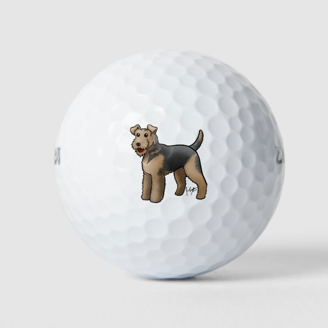 Airedale Golf Balls (Front)