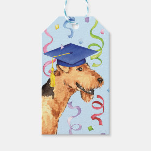 Airedale Graduate Gift Tags