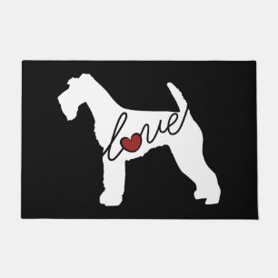 Airedale Love Doormat