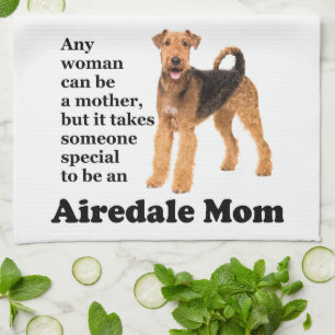 Airedale Mum Kitchen Towel