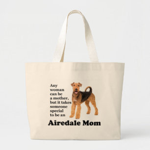 Airedale Mum Tote Bag