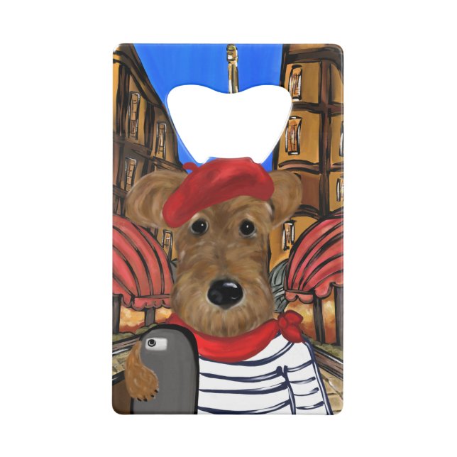 Airedale Selfie (Back)